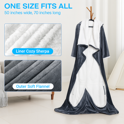 Arvio™ All-Day Warmth Wearable Blanket