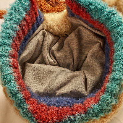 Arvio™ Plush Winter Deer Beanie